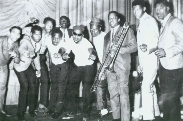 Backstage at the Jamaican Hit Parade, 1959