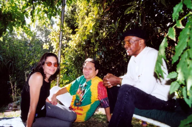 With Philip Chen and a friend