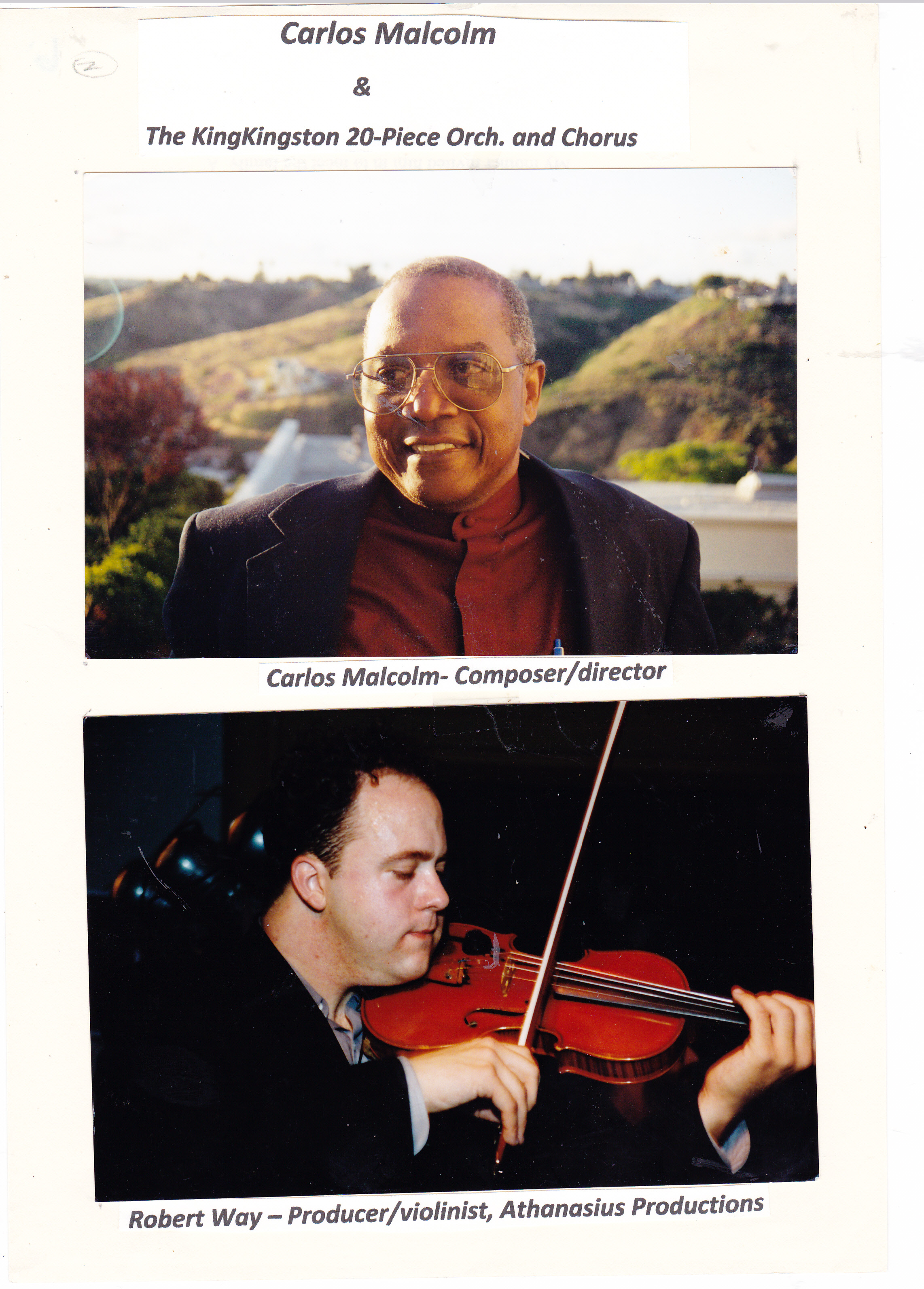Carlos Malcolm, Composer/Director