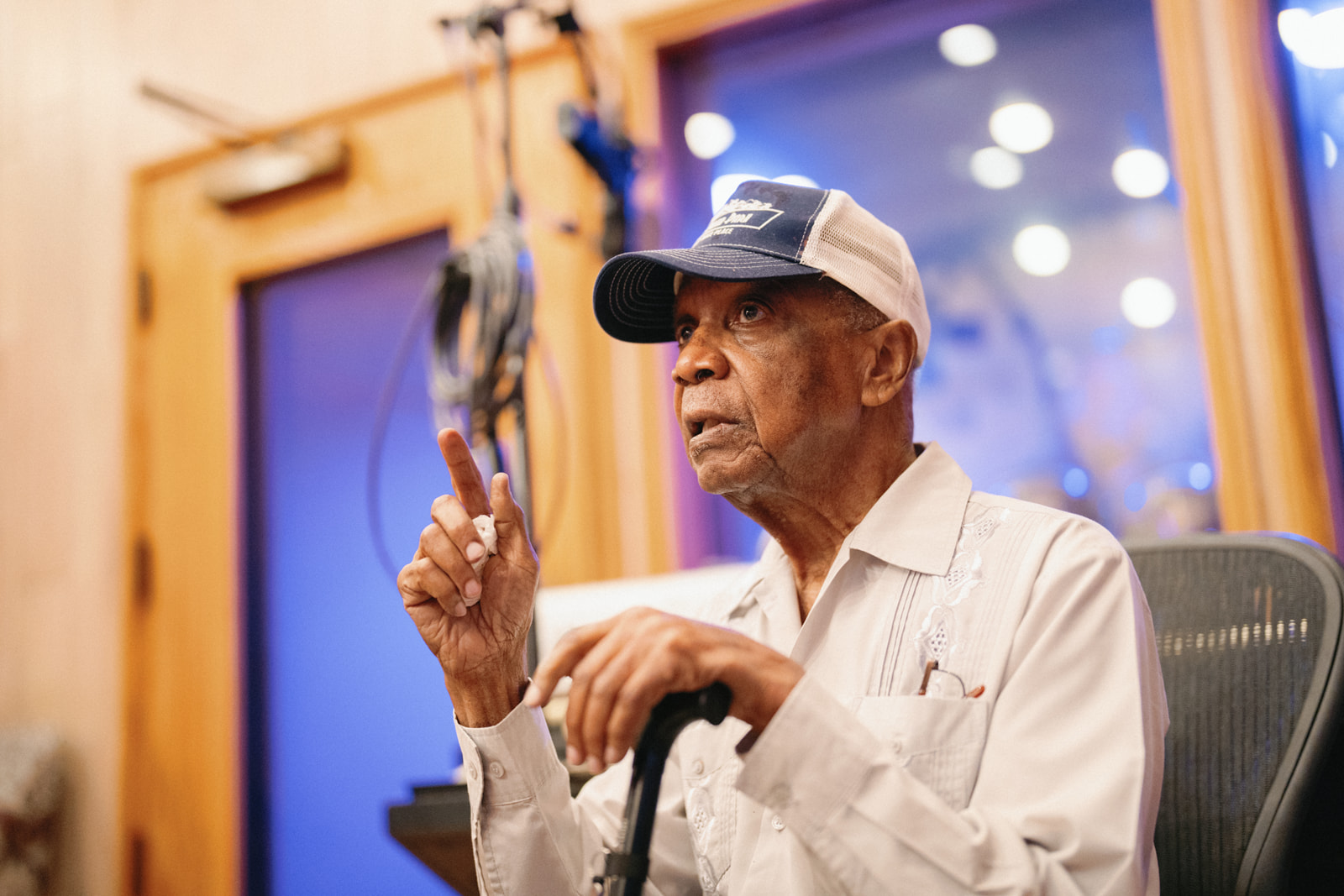 Carlos Malcolm, studio portrait